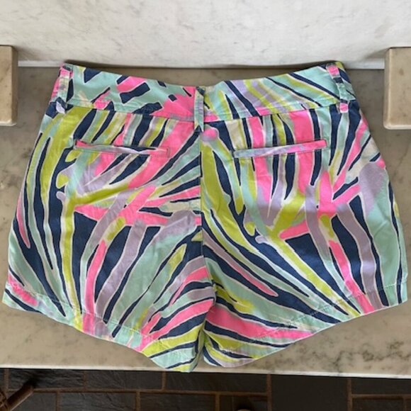 LILLY PULITZER Callahan Shorts Indigo Sea Dream 4 - Picture 5 of 16